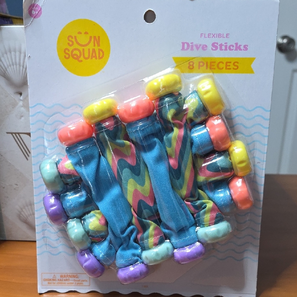 Sun Squad Flexible Dive Sticks - Multicolor